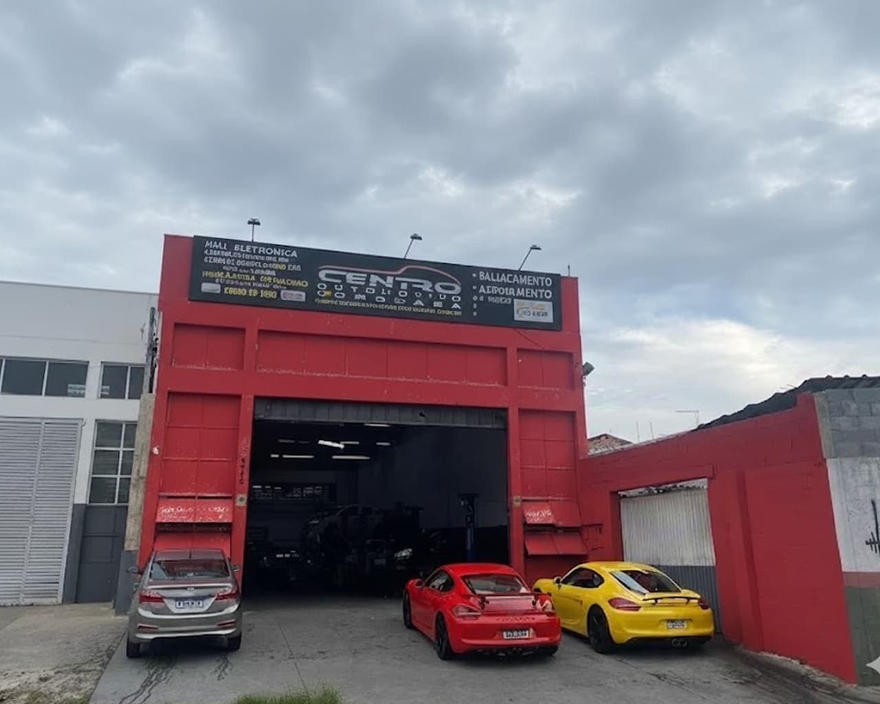 Fachada do Centro Automotivo Sorocaba, oficina mecânica em Sorocaba/SP